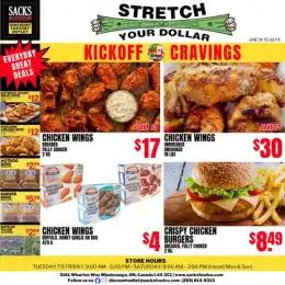 Sacks Food Co. Sacks Food Co. Flyer June 24 to July 8