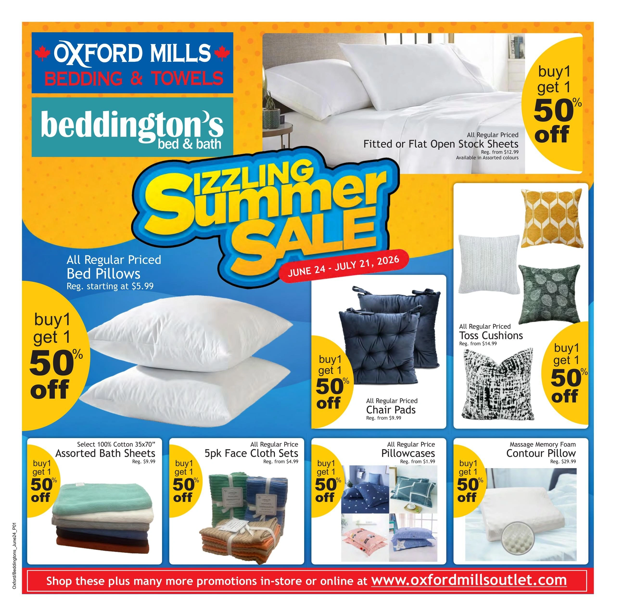 Beddington's flyer page 1