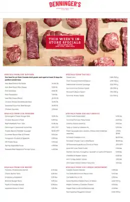 Denninger's Denninger's Weekly Specials June 24 to 30
