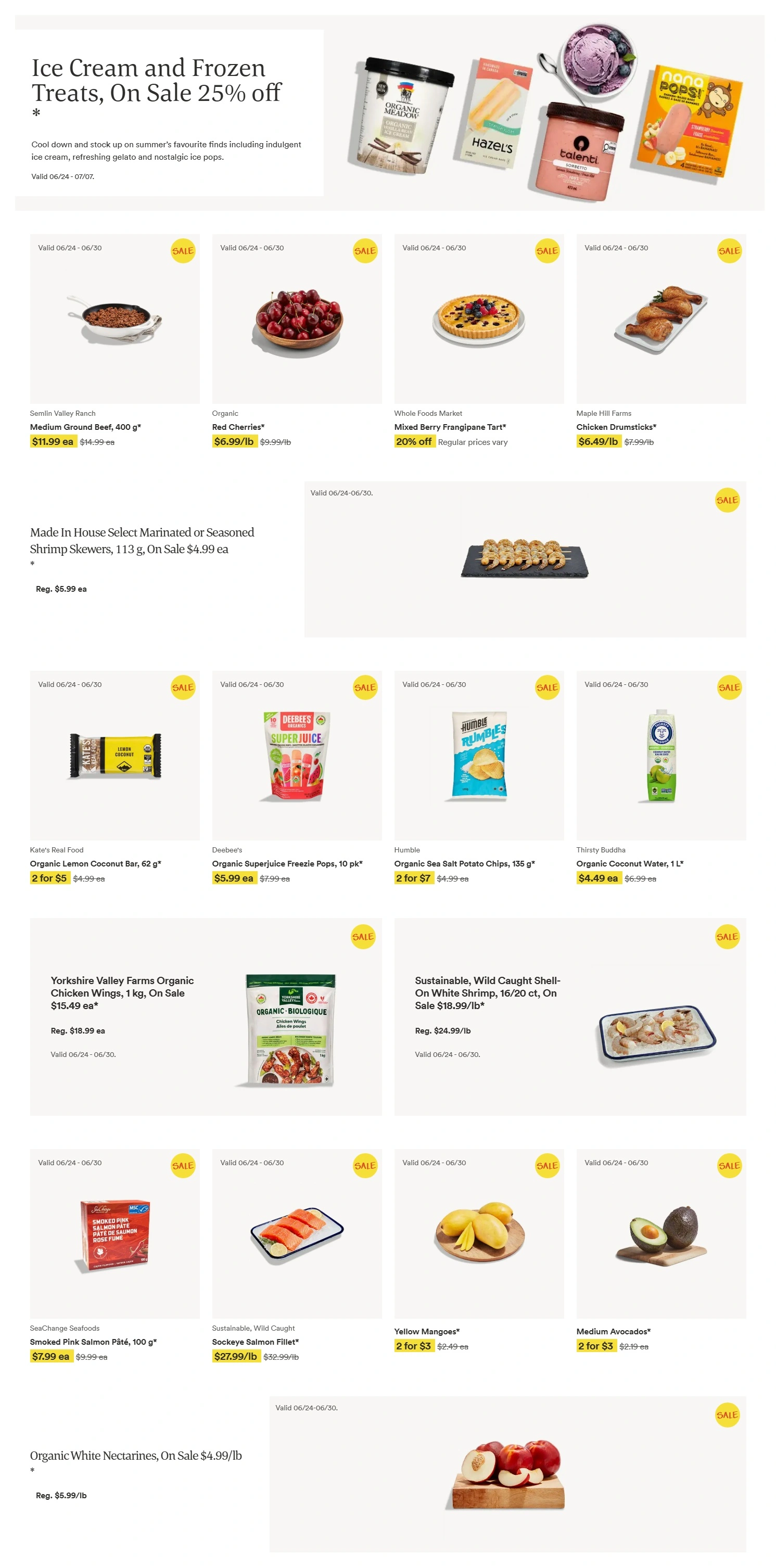 Whole Foods Market flyer page 1