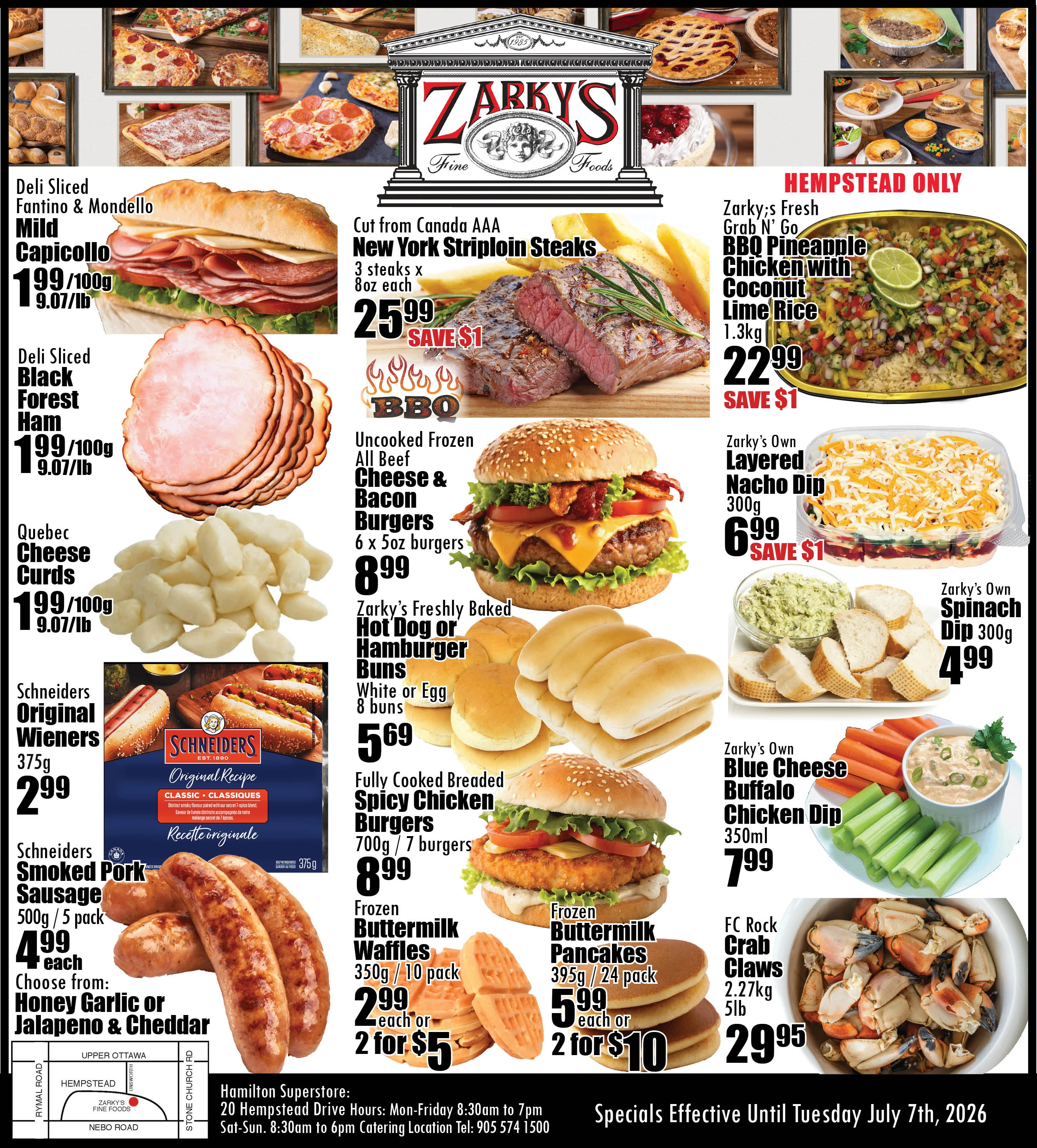 Zarky's flyer page 1