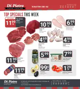 Di Pietro Di Pietro Food Centre Flyer June 25 to July 1