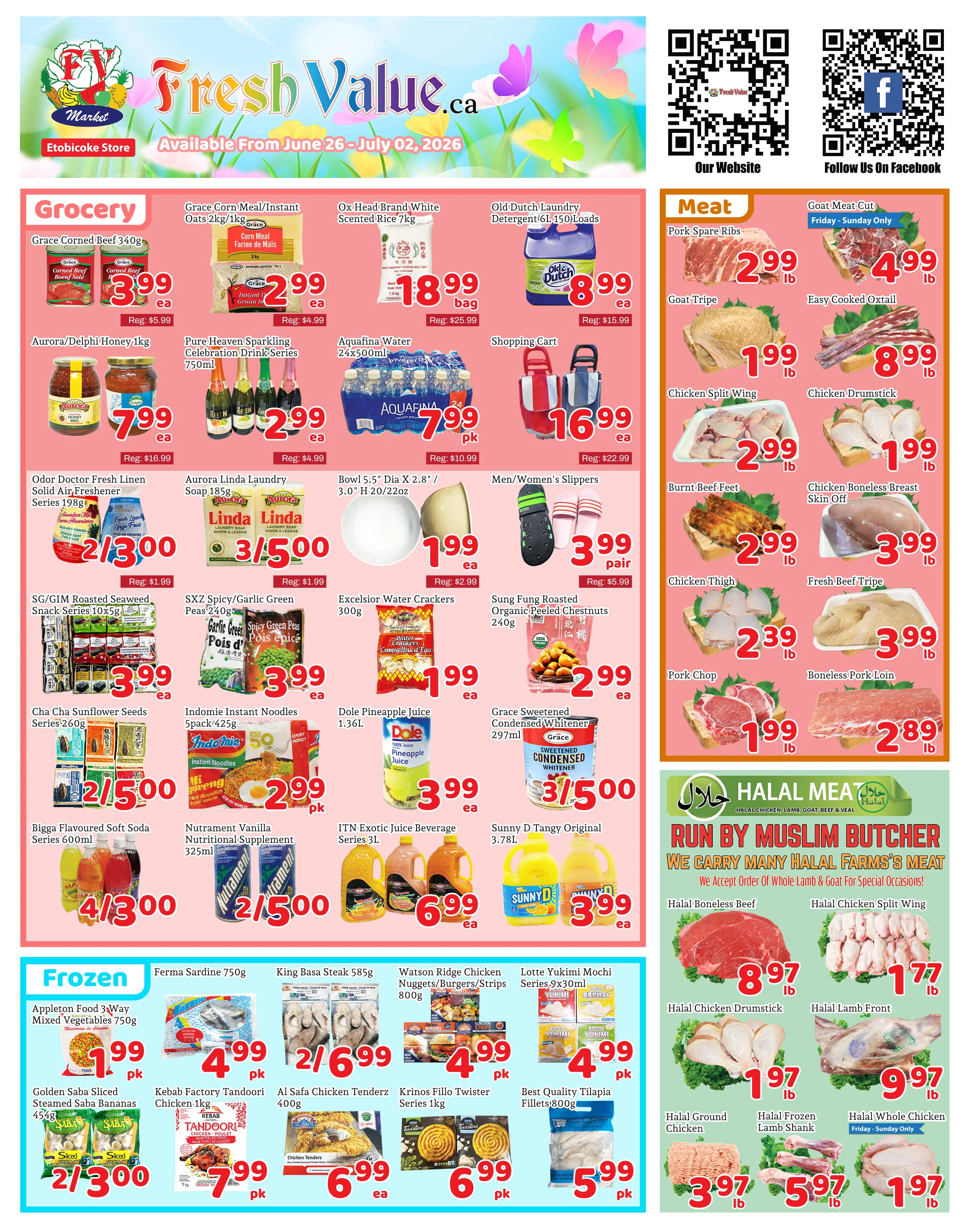 Fresh Value flyer page 1