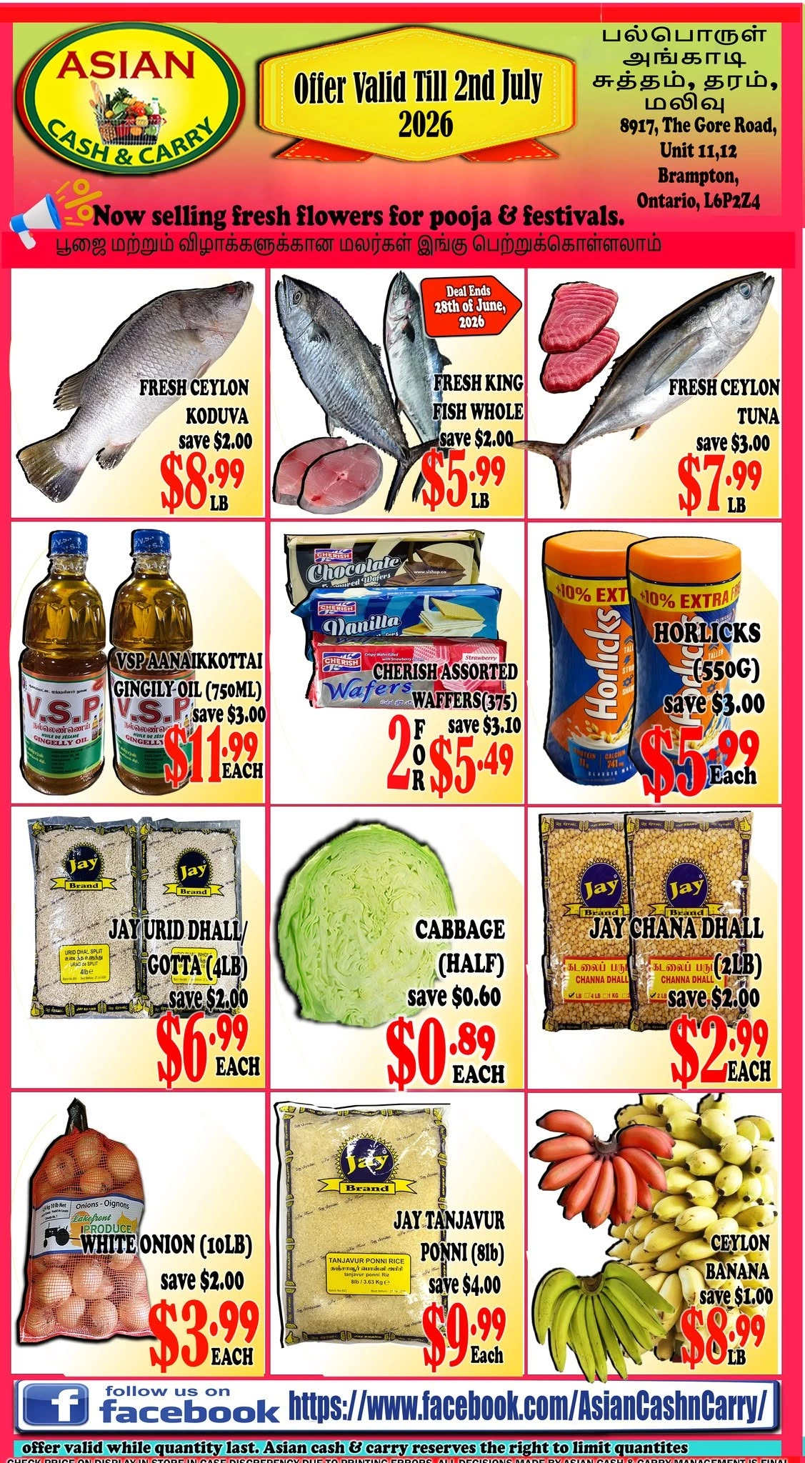 Asian Cash & Carry flyer page 1