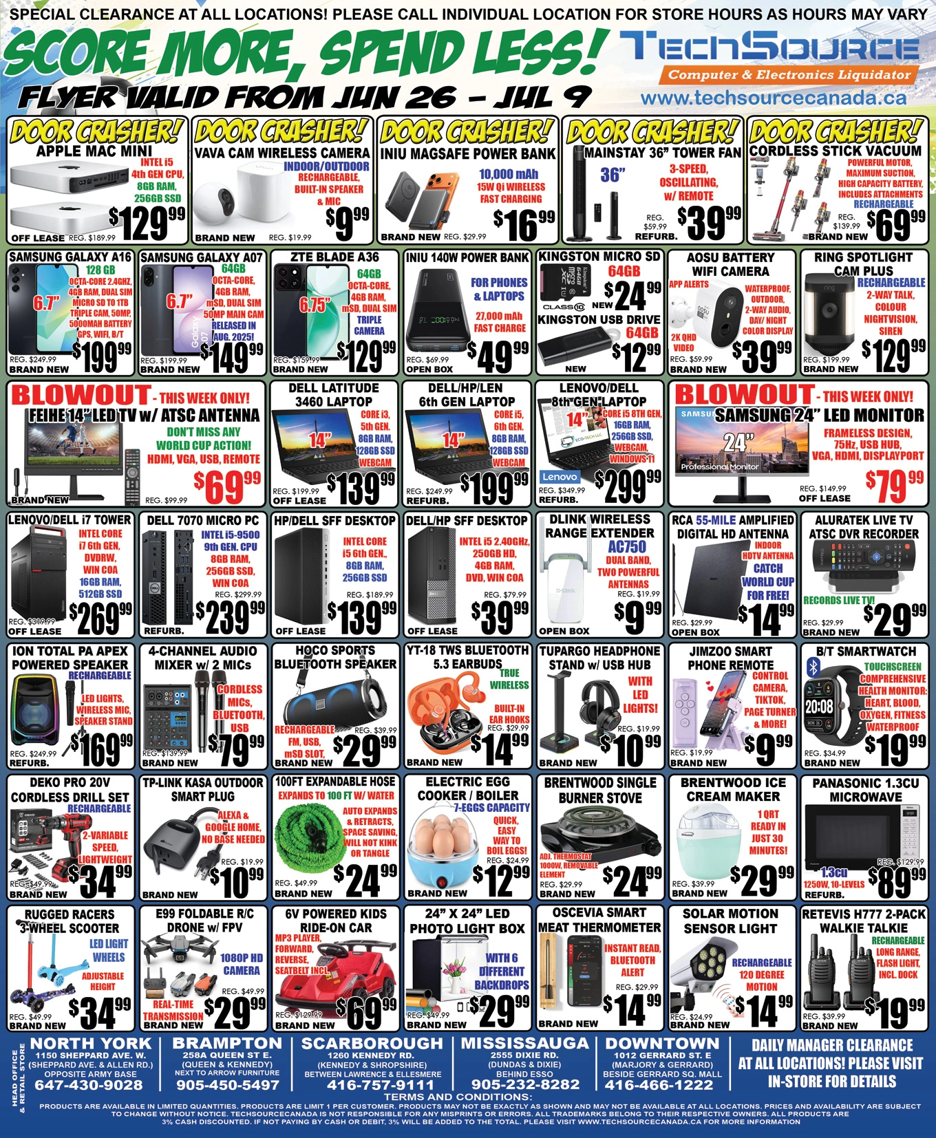 TechSource Canada flyer page 1