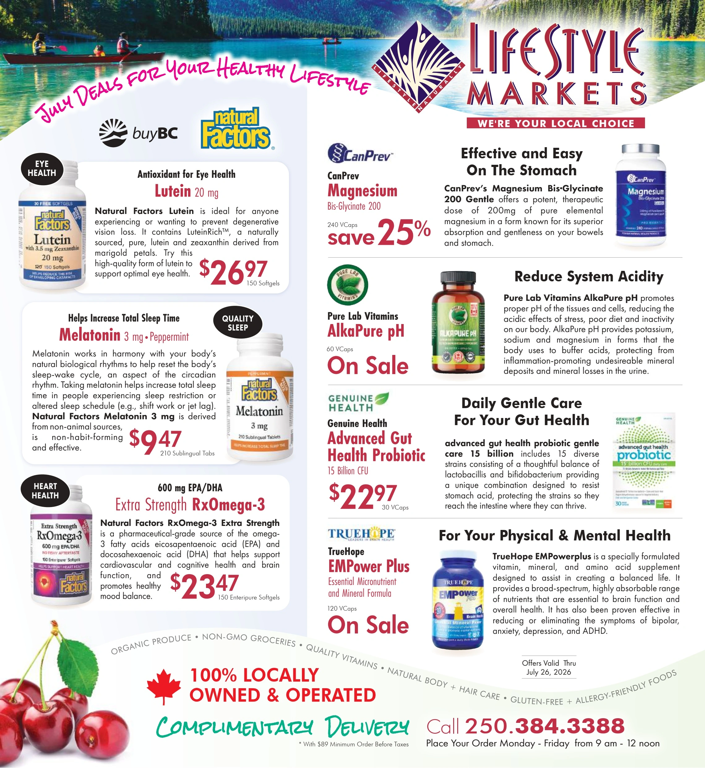 Lifestyle Markets flyer page 1