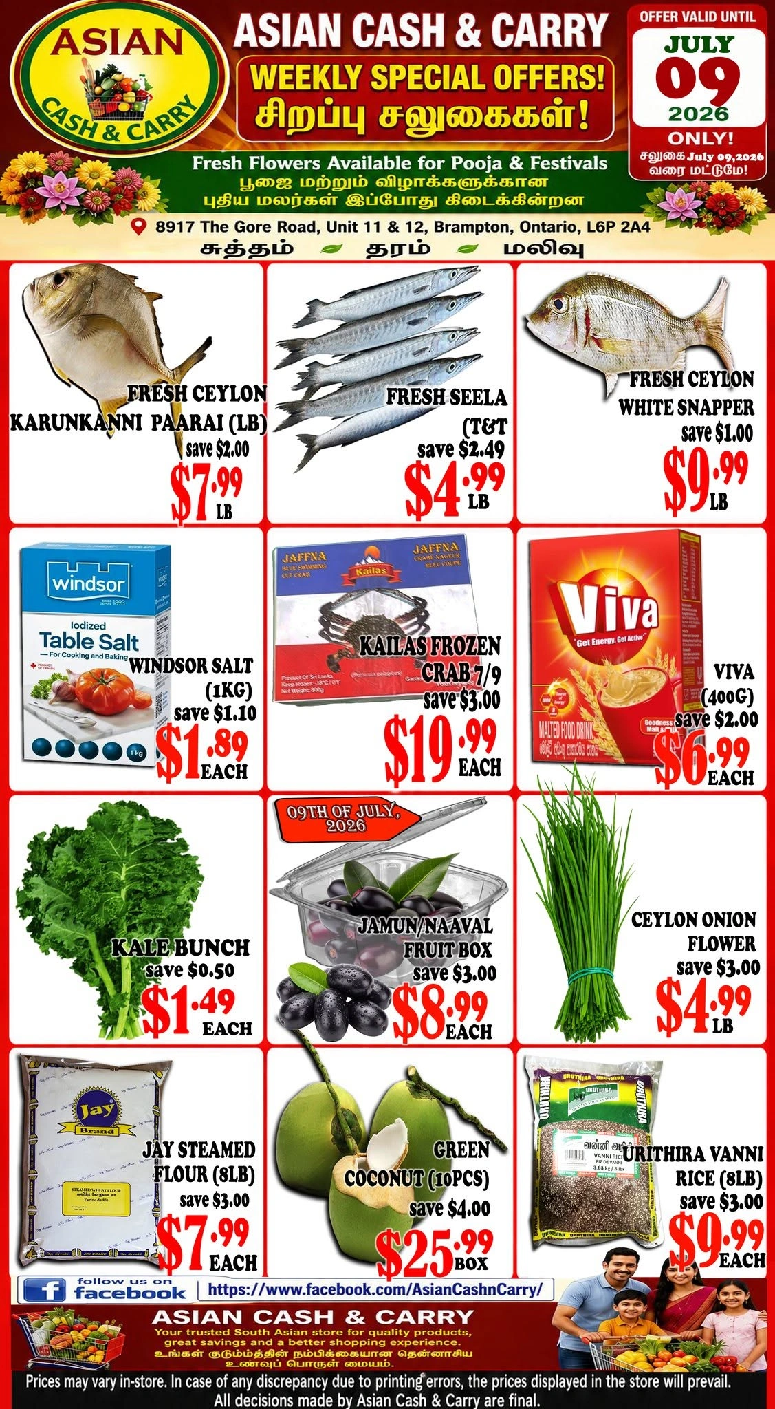 Asian Cash & Carry flyer page 1