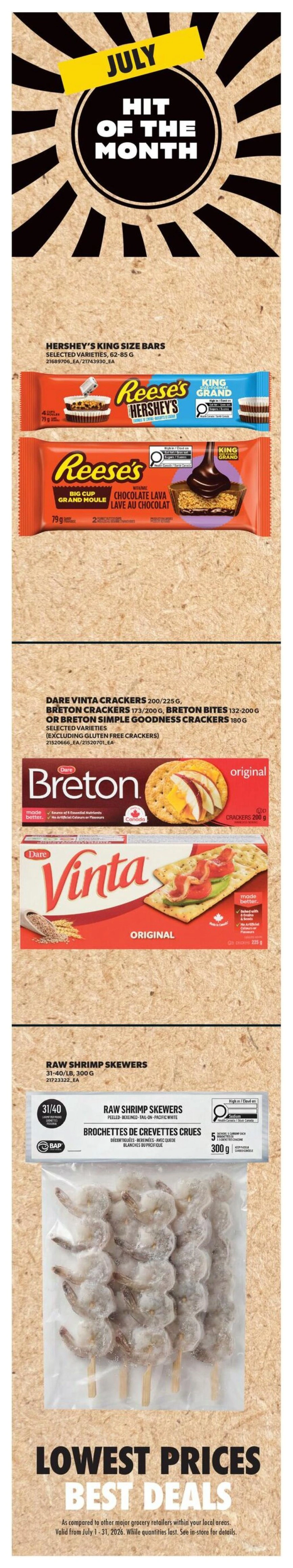 Real Canadian Wholesale Club flyer page 1