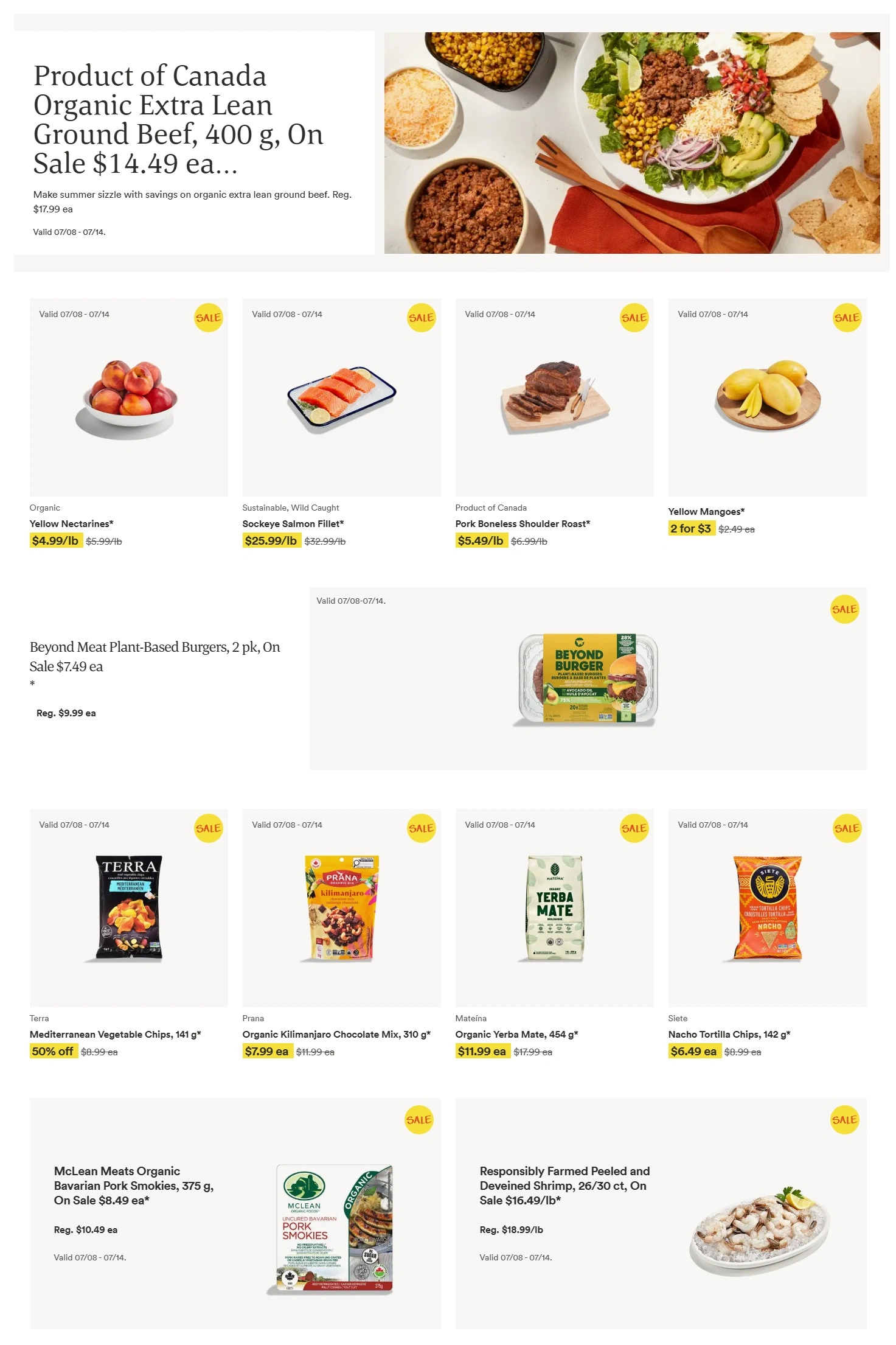 Whole Foods Market flyer page 1