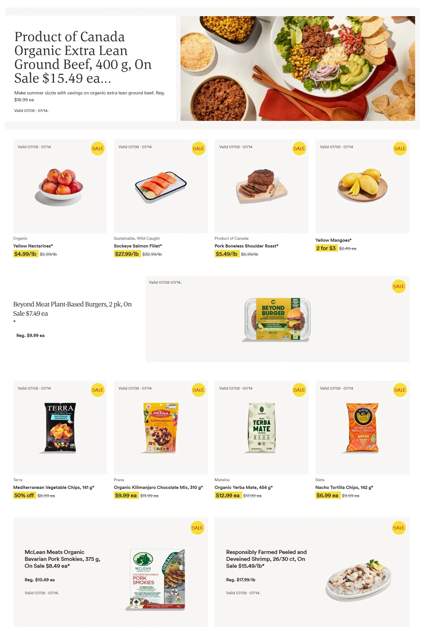 Whole Foods Market flyer page 1