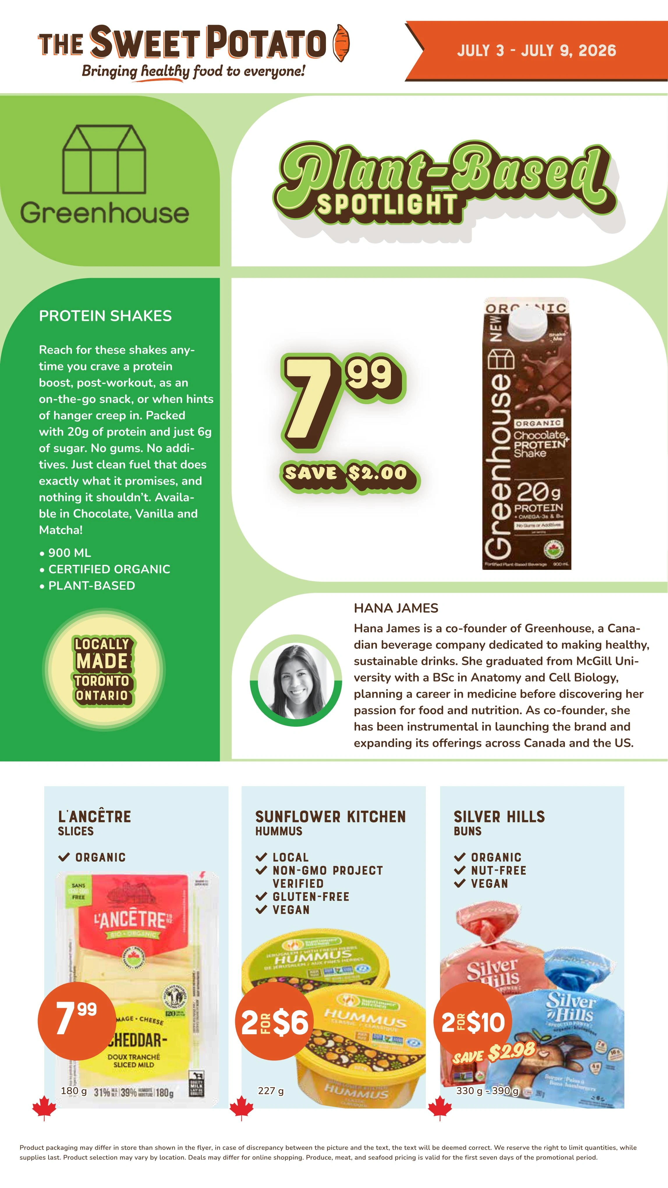 The Sweet Potato flyer page 7