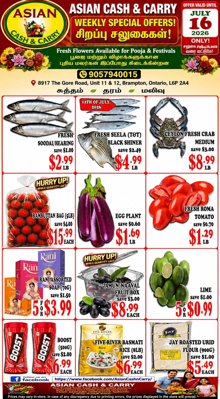Asian Cash & Carry flyer page 1