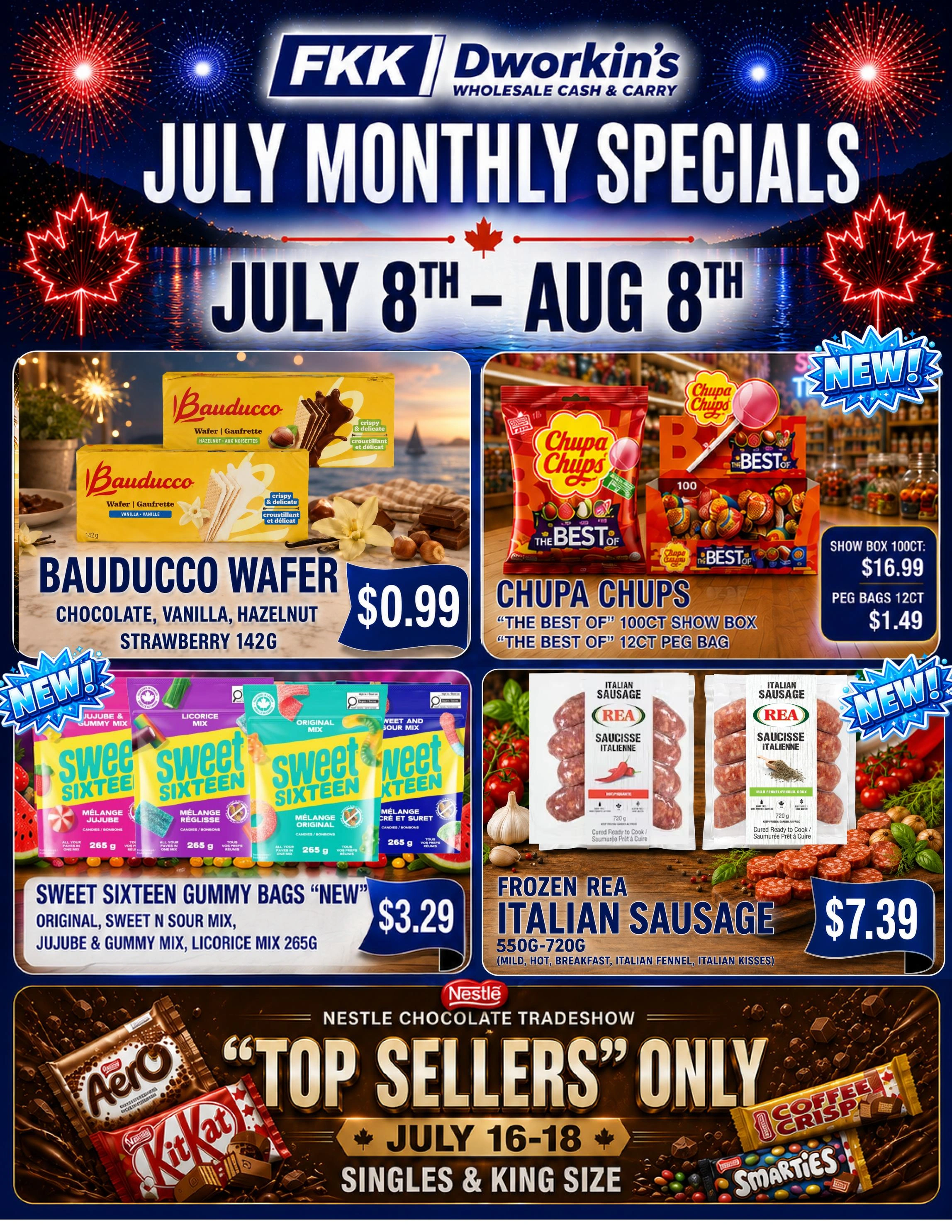 FKK Wholesale Cash & Carry flyer page 1