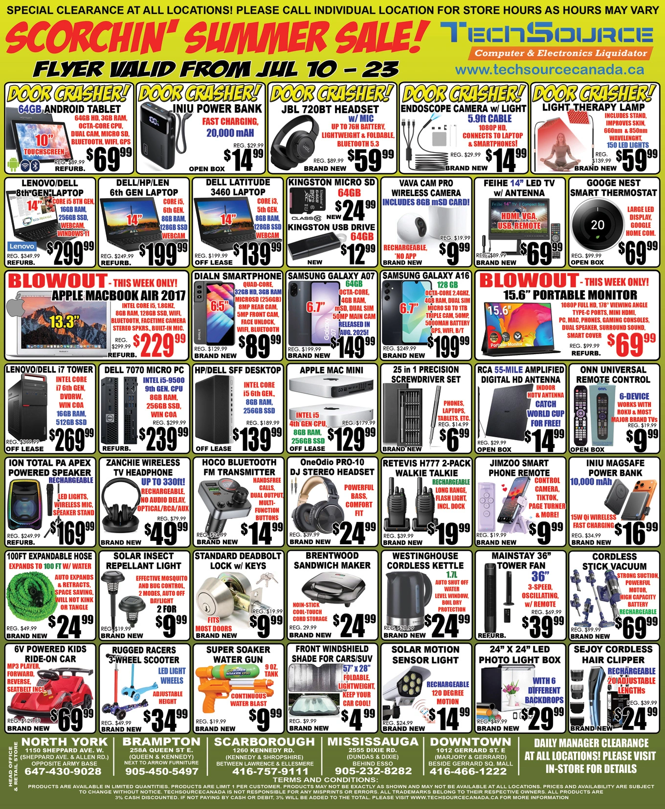 TechSource Canada flyer page 1