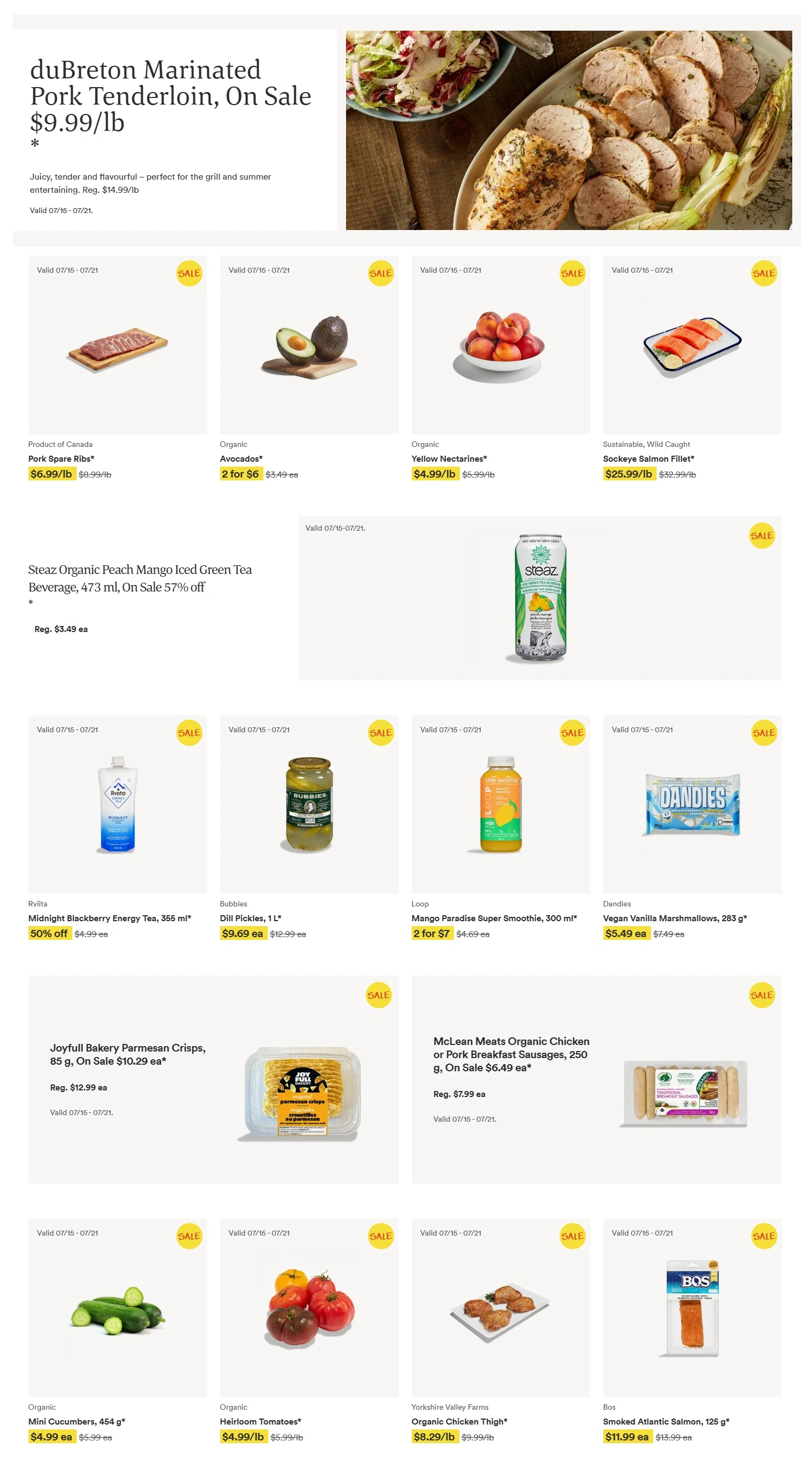 Whole Foods Market flyer page 1