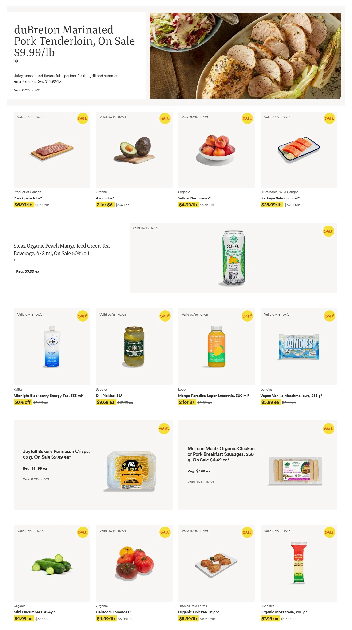 Whole Foods Market flyer page 1