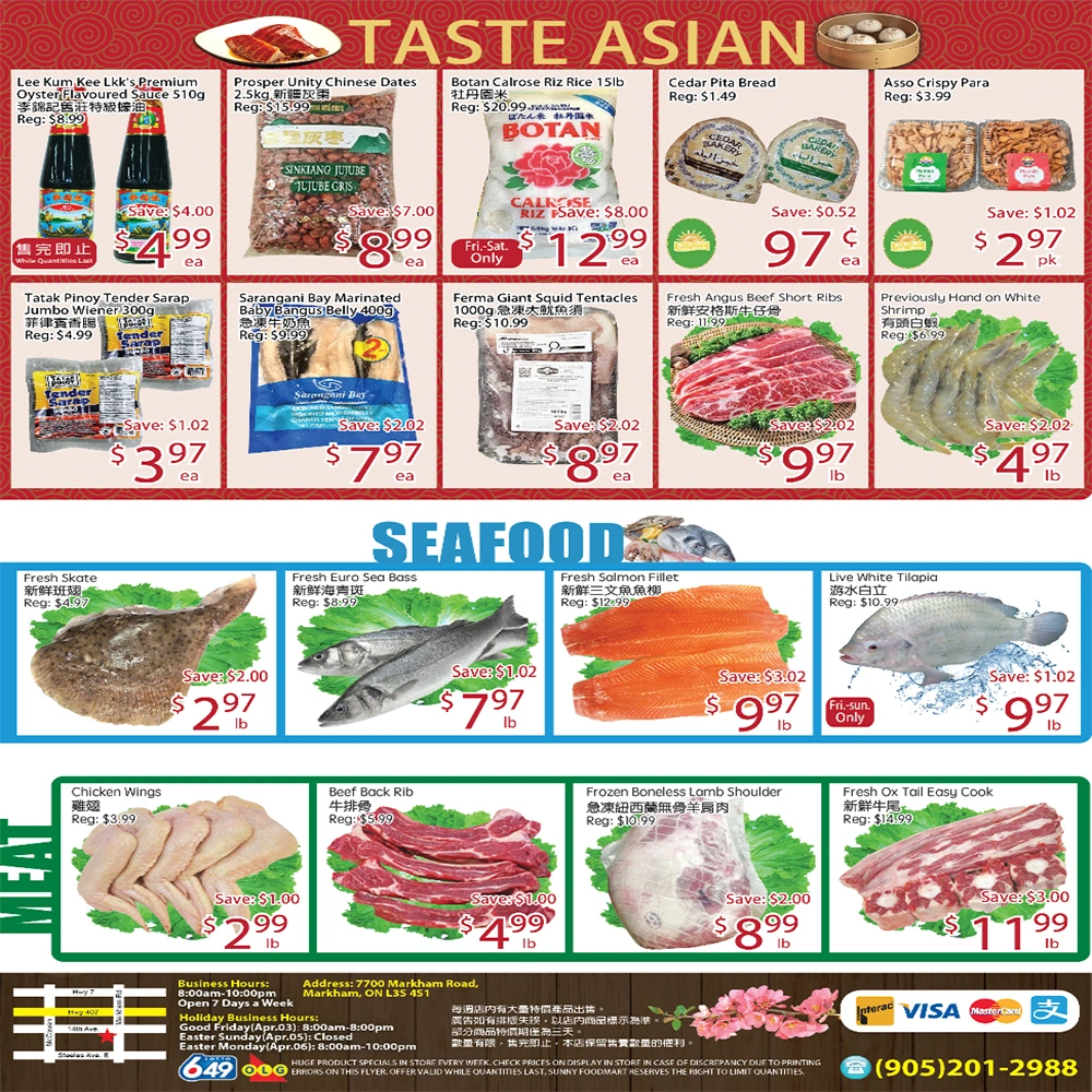 Sunny Food Mart flyer page 4