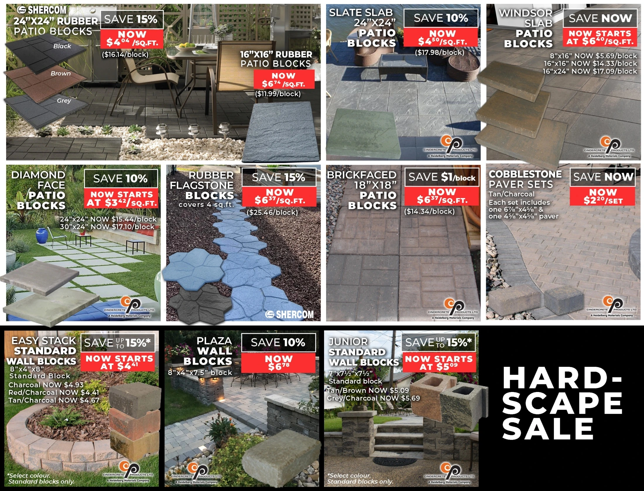 J&H Builder's Warehouse flyer page 6