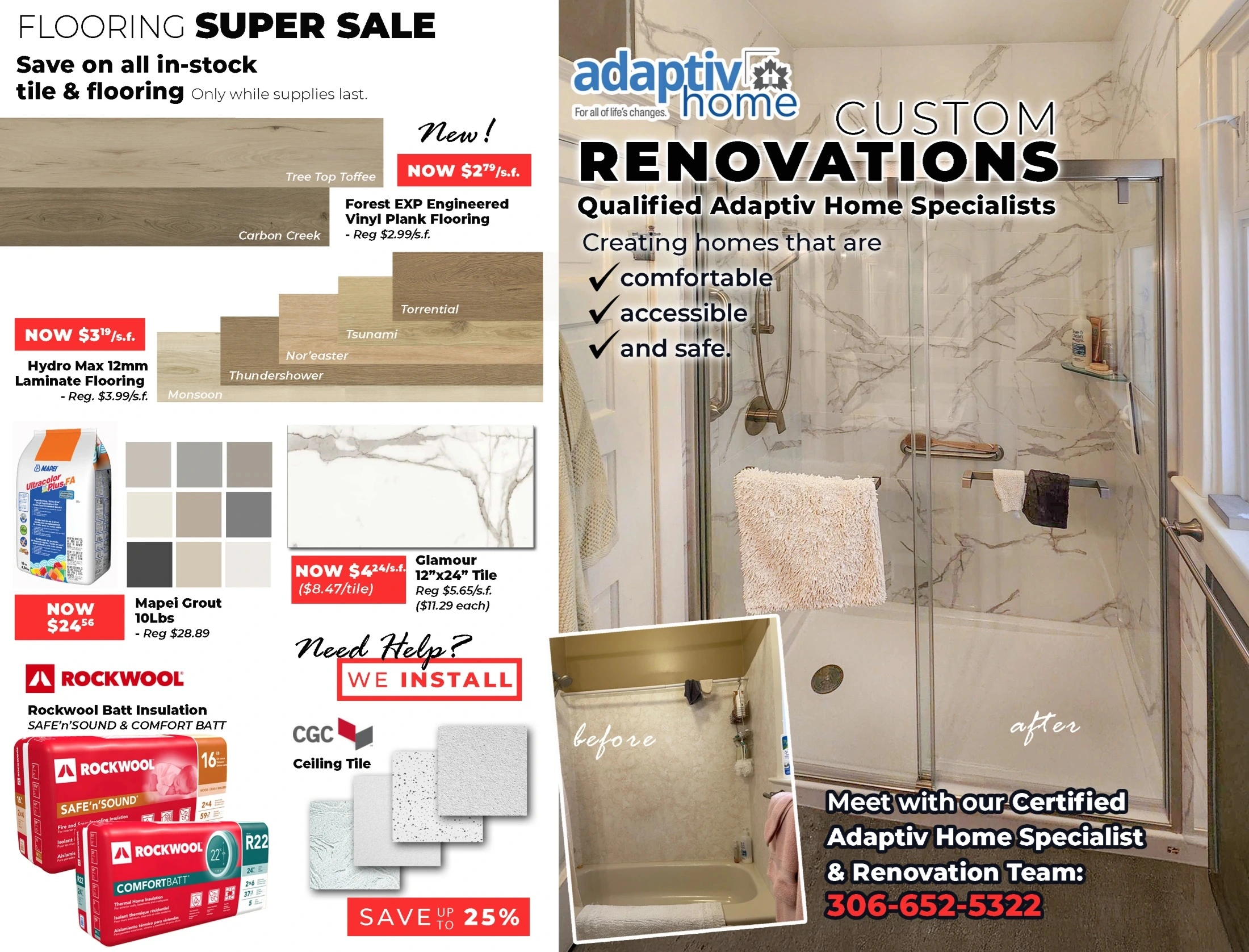 J&H Builder's Warehouse flyer page 8