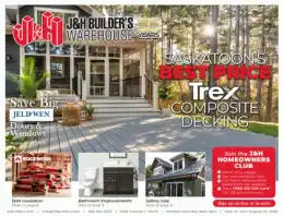J&H Builder's Warehouse J&H Builder's Warehouse Flyer July 27 to August 22