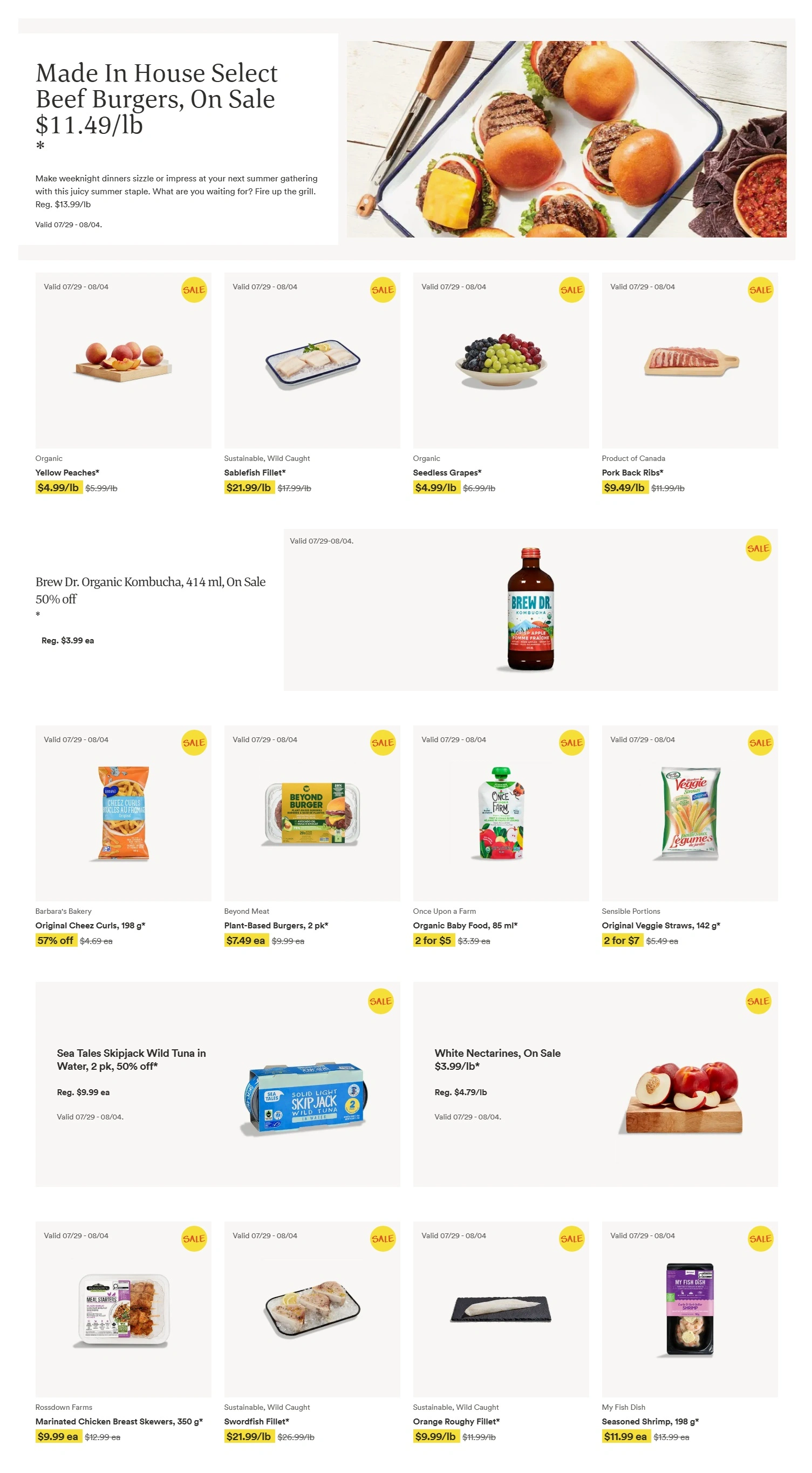 Whole Foods Market flyer page 1