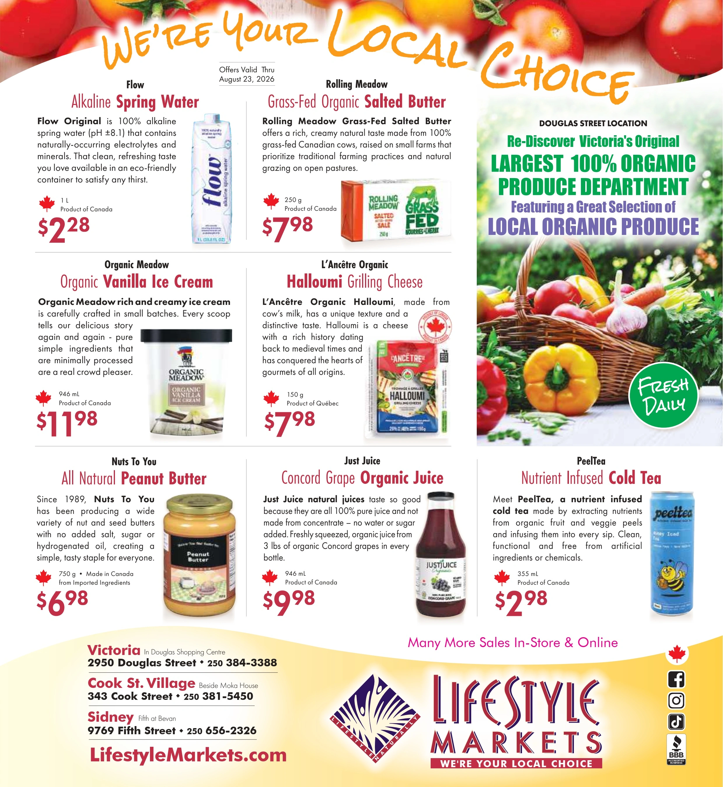 Lifestyle Markets flyer page 2