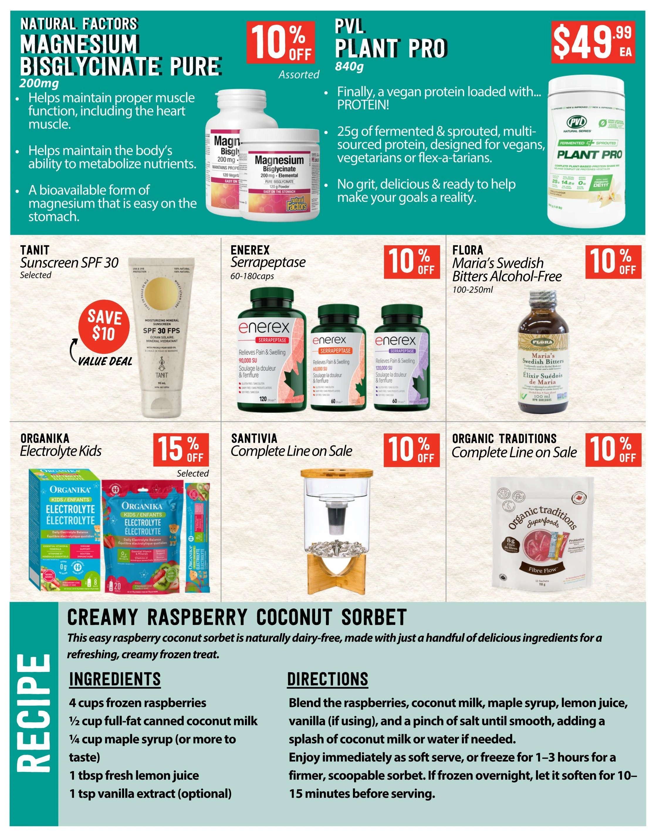 Pomme Natural Market flyer page 6