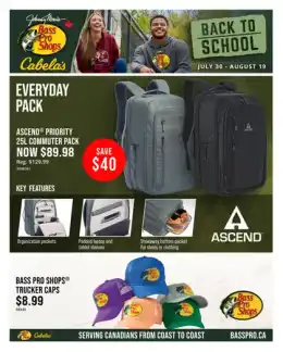 Bass Pro Shops Bass Pro Shops Flyer July 30 to August 19