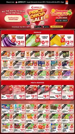 Seafood City Supermarket Seafood City Supermarket (MB) Flyer July 30 to August 5