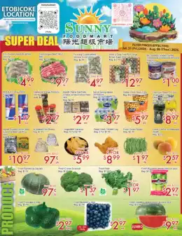 Sunny Food Mart Sunny Foodmart (Etobicoke) Flyer July 31 to August 6