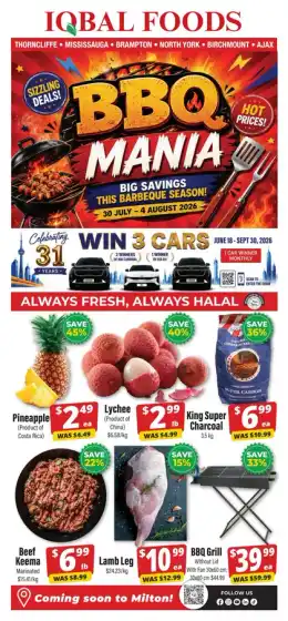 Iqbal Foods Iqbal Foods Flyer July 30 to August 5
