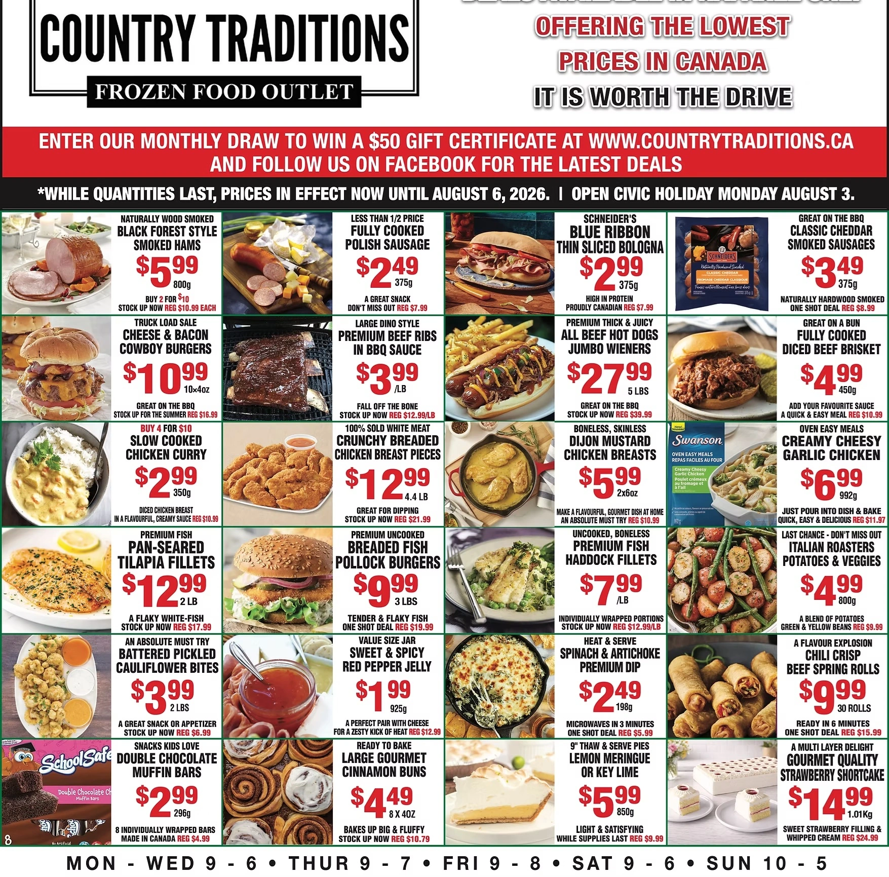 Country Traditions flyer page 1