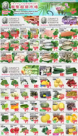 Grant's Foodmart Grant's Food Mart Flyer July 31 to August 6