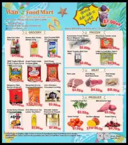 Wan 2 Food Mart Wan 2 Food Mart Flyer July 31 to August 6