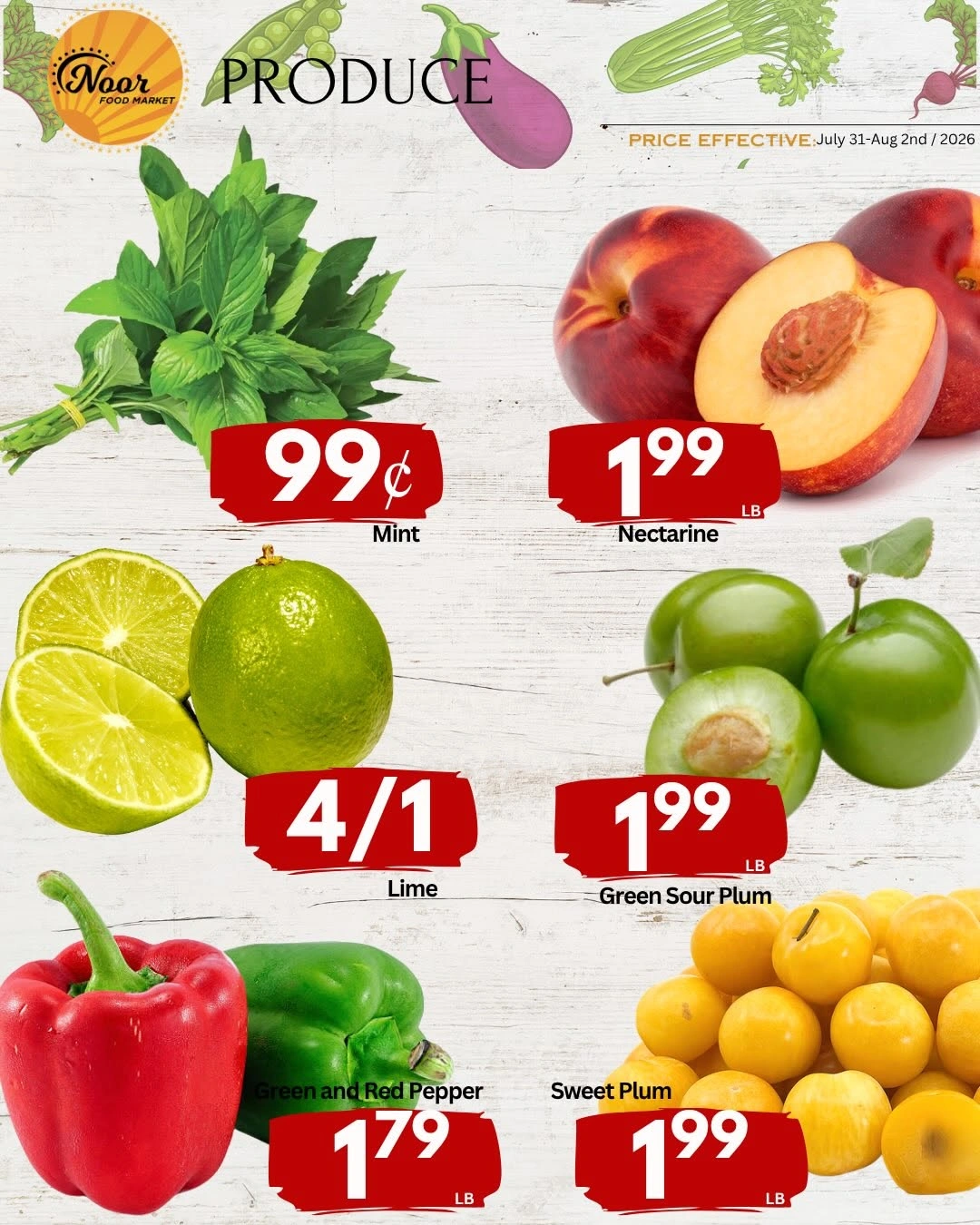 Noor Food Market flyer page 2