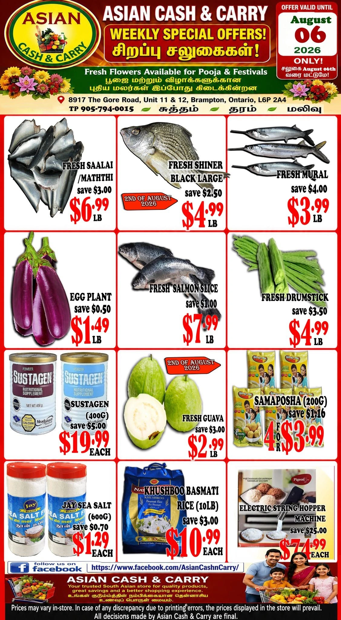 Asian Cash & Carry flyer page 1