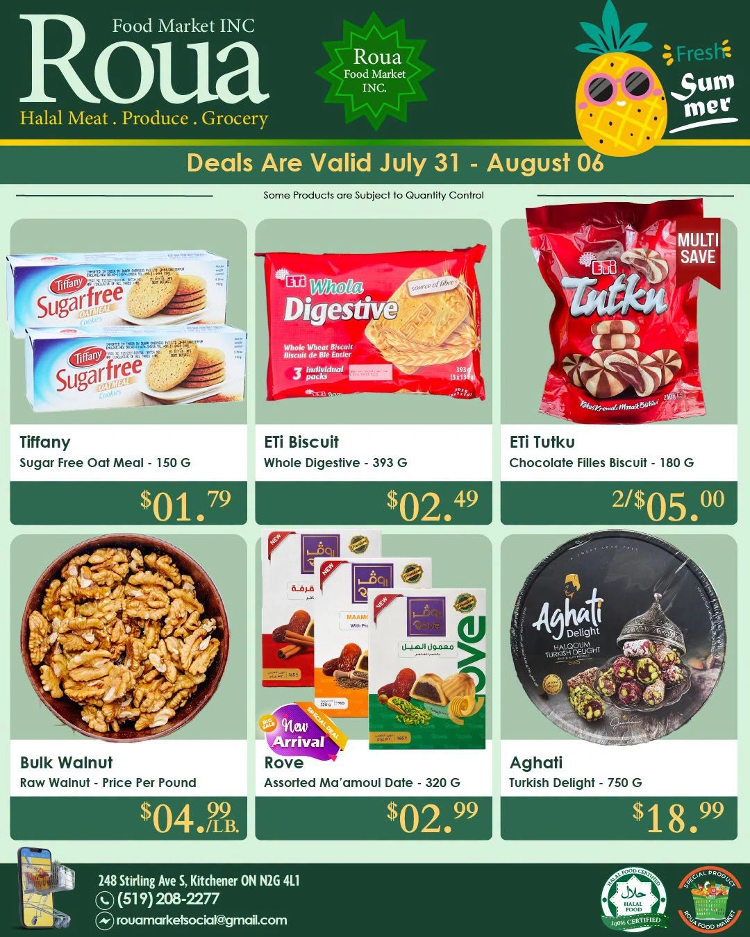 Roua Food Market flyer page 5