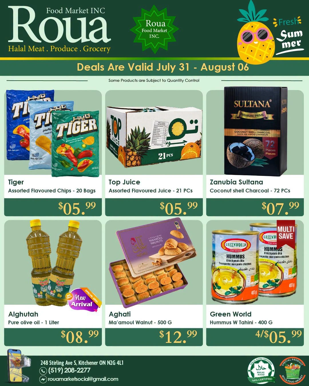 Roua Food Market flyer page 6