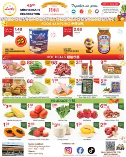 Lucky Supermarket Lucky Supermarket (Surrey) Flyer July 31 to August 6