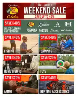 Bass Pro Shops Bass Pro Shops Flyer July 30 to August 5