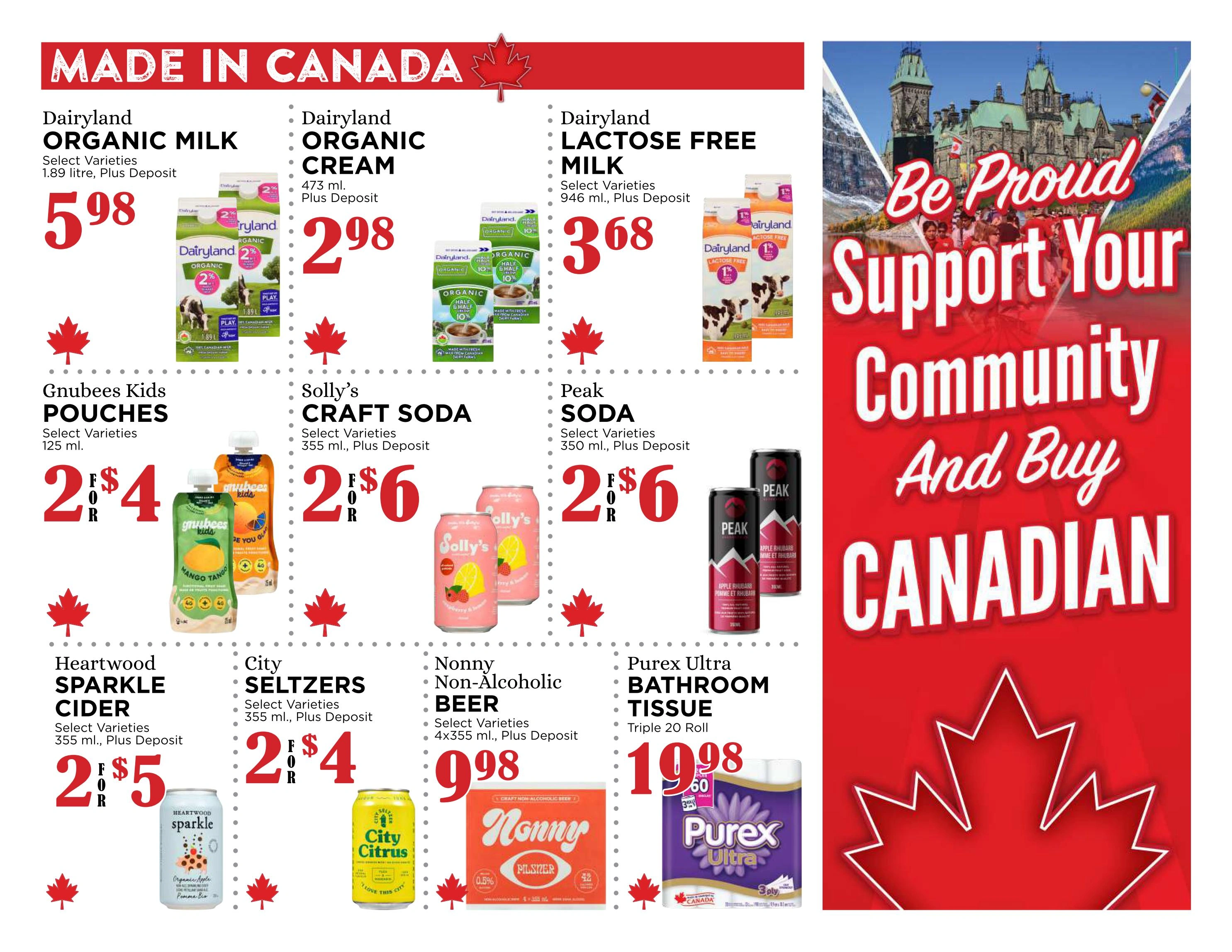 Pemberton Valley Supermarket flyer page 8