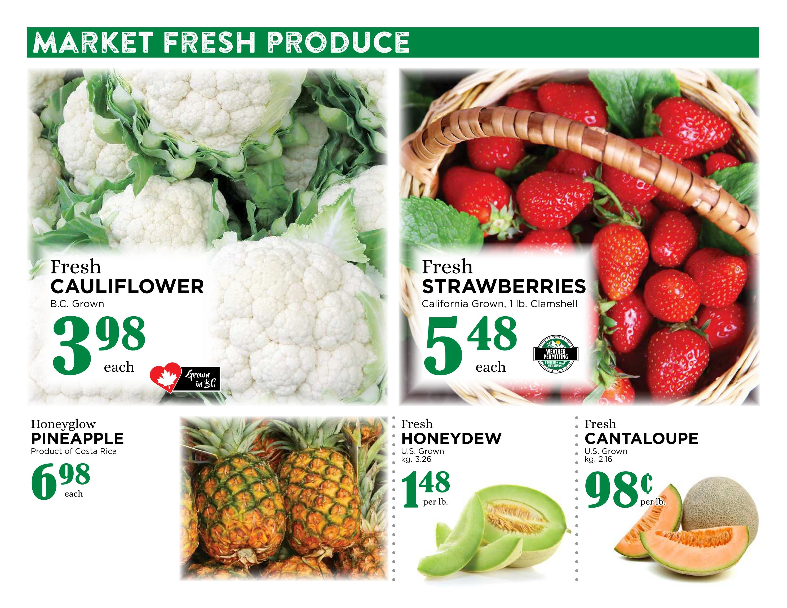 Pemberton Valley Supermarket flyer page 10