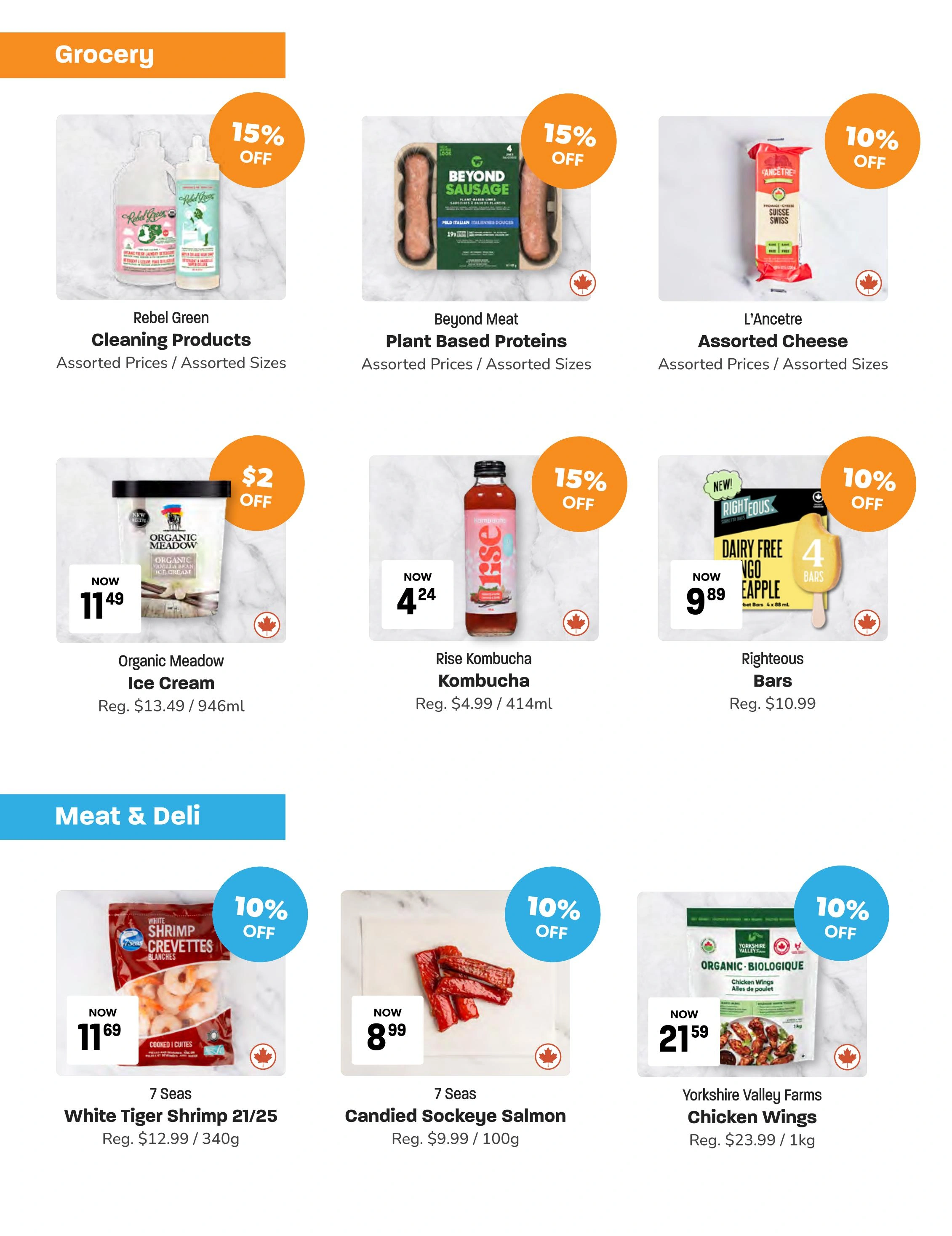 Blush Lane Organic Market flyer page 4