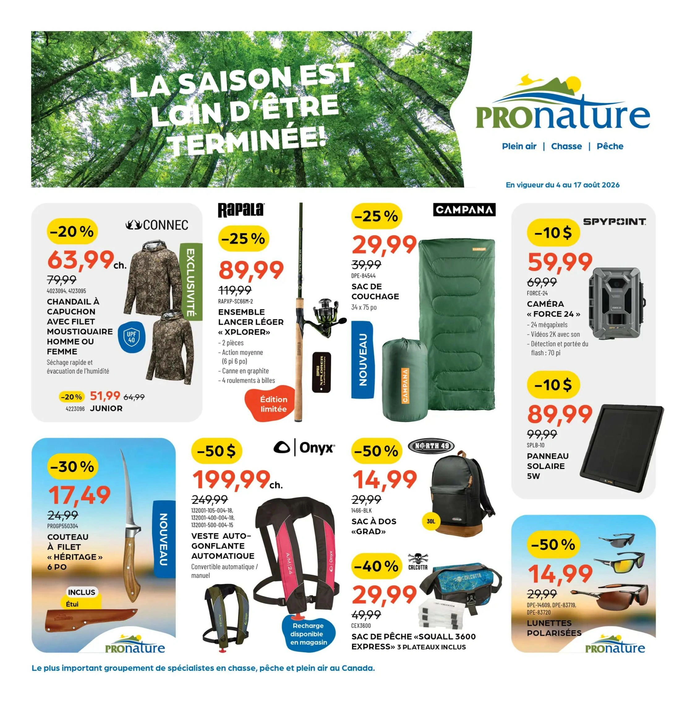 Pronature flyer page 1