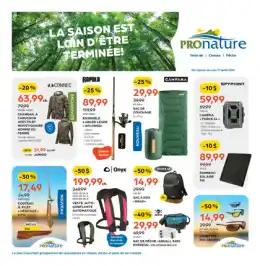 Pronature Pronature Flyer August 4 to 17
