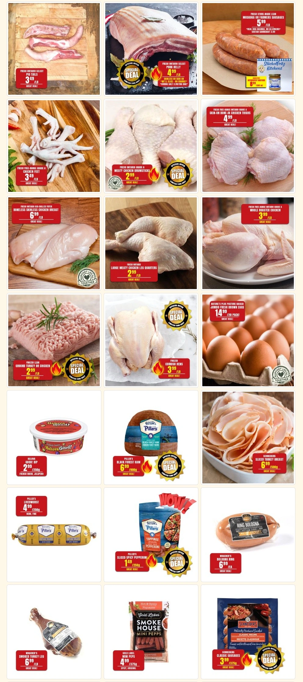 Robert's Quality Fresh Meats flyer page 3