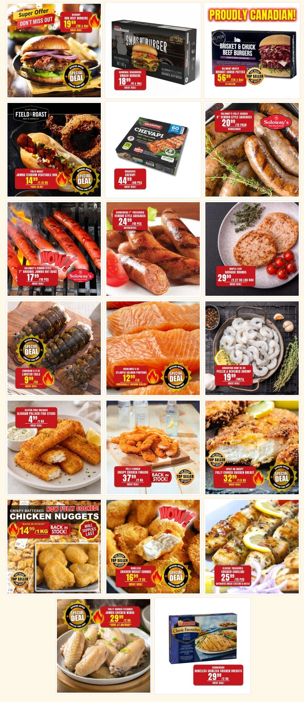Robert's Quality Fresh Meats flyer page 4