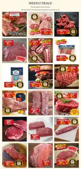Robert's Quality Fresh Meats Robert's Quality Fresh Meats Flyer August 3 to 10