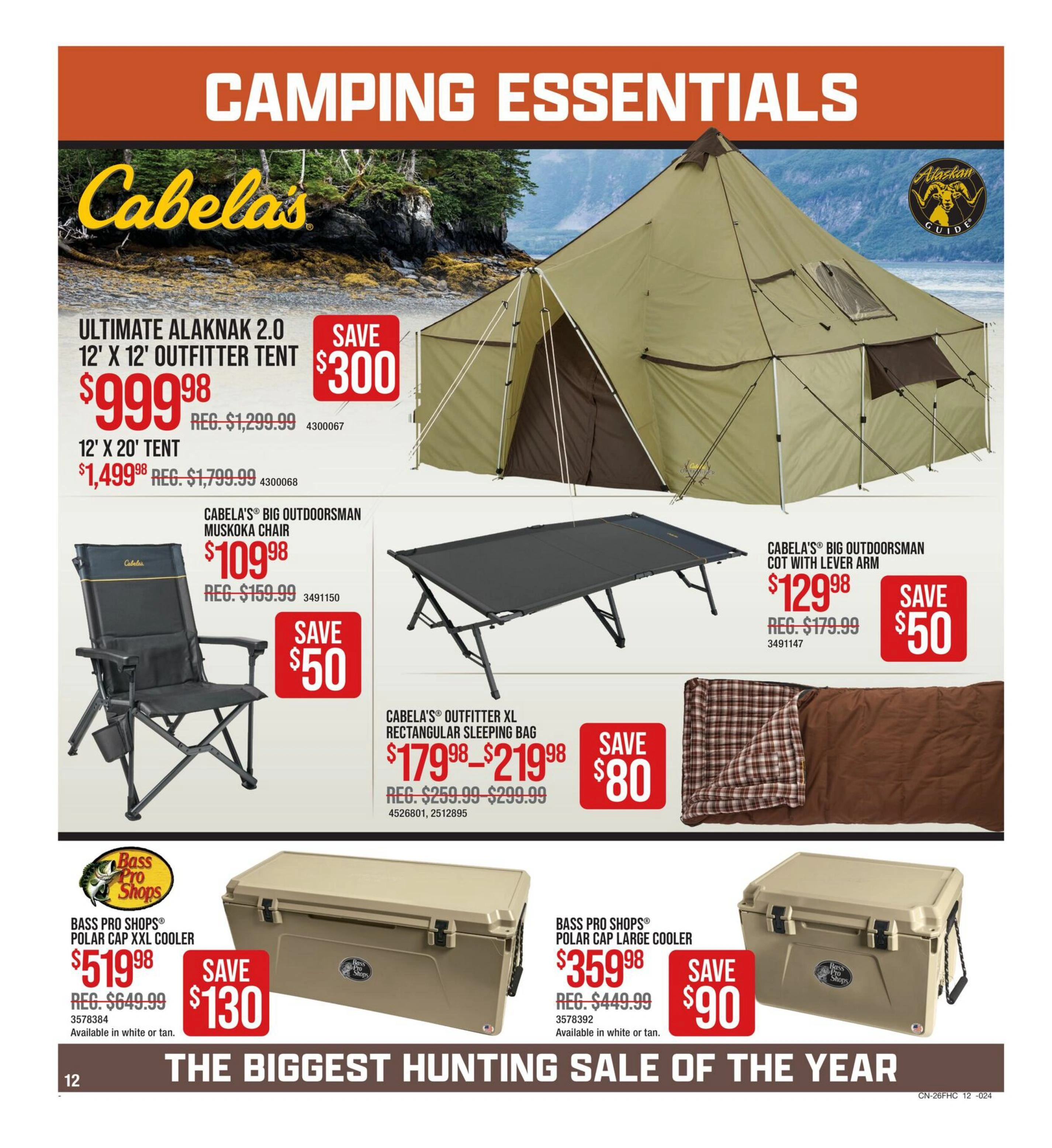 Bass Pro Shops flyer page 12