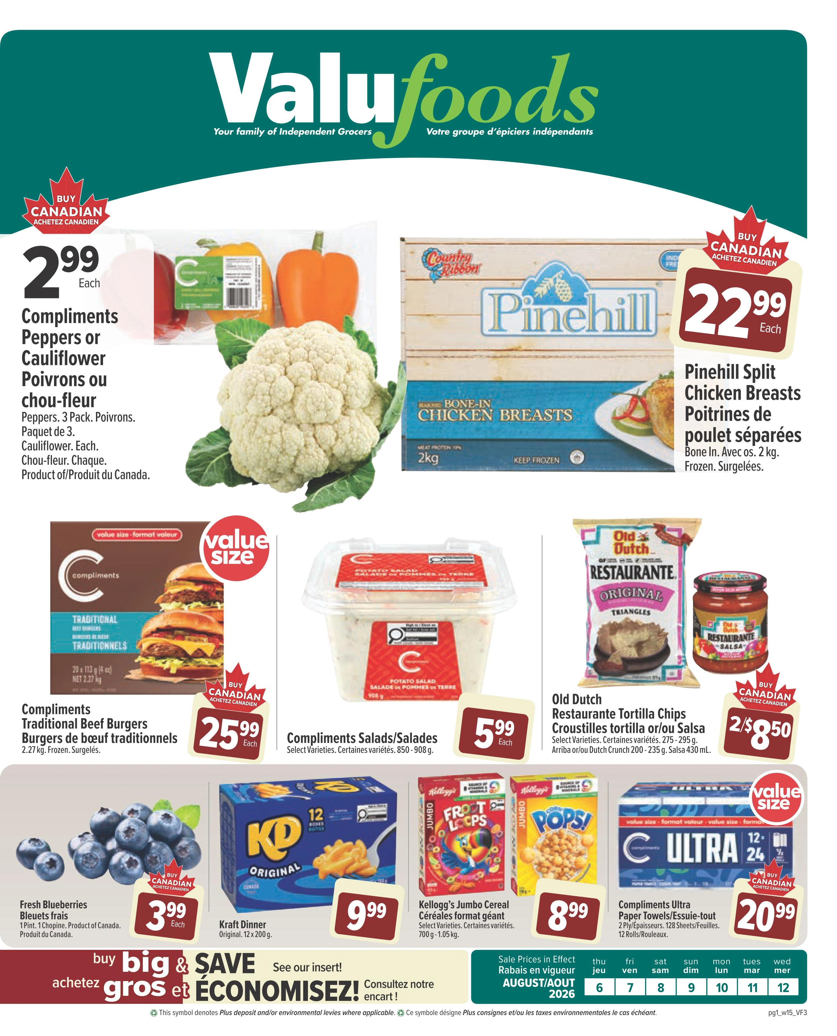 Valufoods flyer page 1